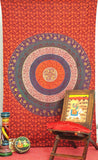 Indian Mandala Tapestry Twin Dorm Room Tapestry Wall Decor Art-Jaipur Handloom