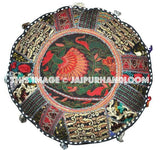 Indian Ottoman Pouf-Jaipur Handloom
