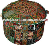 Indian Ottoman pouf-Jaipur Handloom