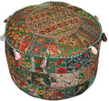 Indian Ottoman pouf || Jaipur Handloom