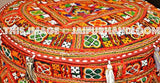 Indian Patchwork Pouf-Jaipur Handloom