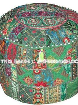 Indian Pouf Ottoman