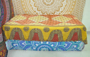 Indian Sari Vintage kantha Quilt-Jaipur Handloom