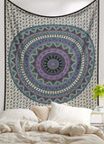 Indian Tapestry Boho dorm room wall tapestry Hippie Mandala Tapestries-Jaipur Handloom