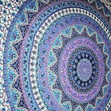 Indian Tapestry Boho dorm room wall tapestry Hippie Mandala Tapestries-Jaipur Handloom