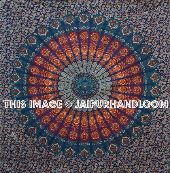 Indian Tapestry Wall Hanging Bohemian Dorm Tapestries Poster-Jaipur Handloom