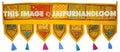 Indian Toran Door Hangings handmade Window Valances Boho Window Wall Hanging-Jaipur Handloom