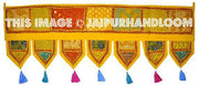 Indian Toran Door Hangings handmade Window Valances Boho Window Wall Hanging-Jaipur Handloom