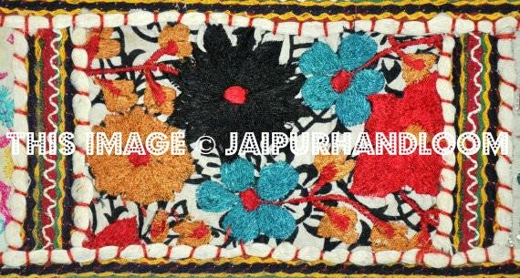 Indian bohemian Toran embroidered door hanging valance-Jaipur Handloom