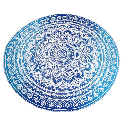 JaipurHandloom offers wholesale cotton round beach towels on sale-Jaipur Handloom