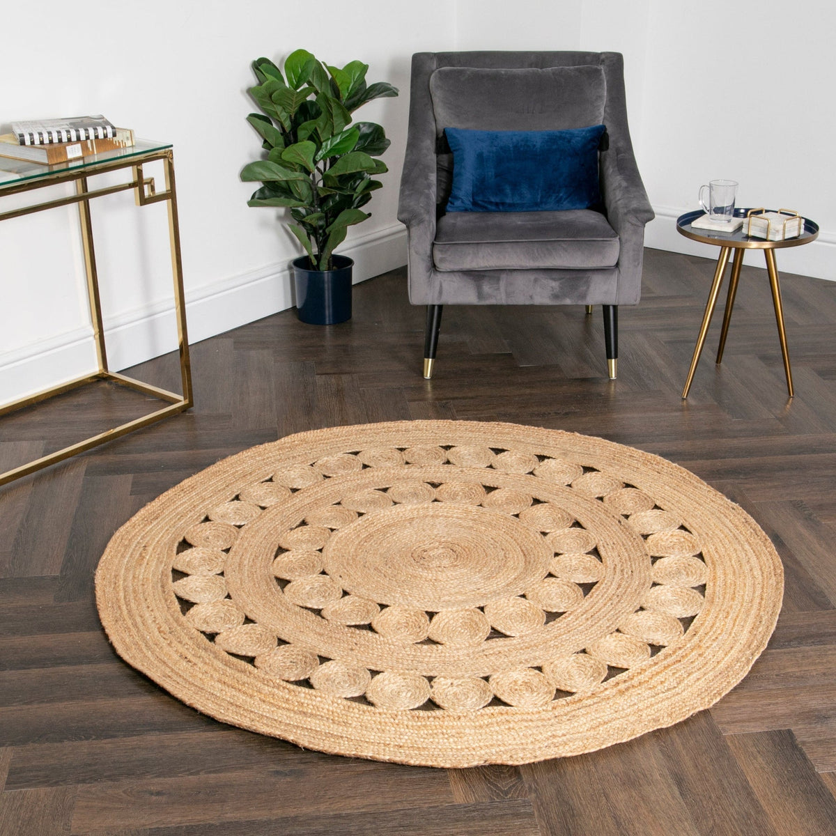 Jute Round Rug