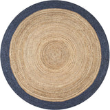 Jaipurhandloom.com - Jute Round Rug Round Floor Rugs Circle rugs Braided Jute Rugs Round