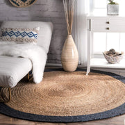 Jaipurhandloom.com - Jute Round Rug Round Floor Rugs Circle rugs Braided Jute Rugs Round