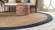 Jaipurhandloom.com - Jute Round Rug Round Floor Rugs Circle rugs Braided Jute Rugs Round