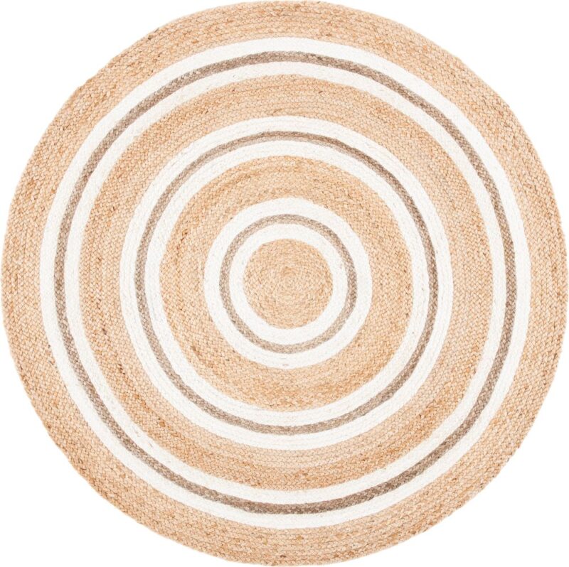 Jute Round Rugs for sale online in India | Jaipur Handloom.