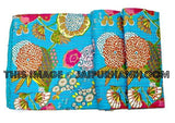 Kantha Quilt Queen Quilt Kantha Blanket Queen Bed Cover-Jaipur Handloom