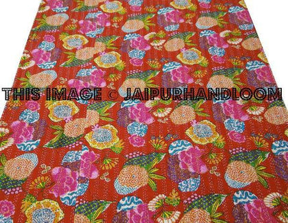 Kantha Throw