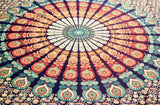 Large Buddhist Mandala Tapestry Bohemian Dorm Room Tapestry Poster-Jaipur Handloom