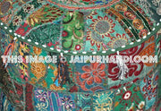 Large Pouf-Jaipur Handloom