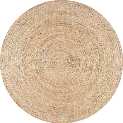 Large Round Jute Rugs 8 ft X 8 ft Round Braided Living Room Area Rugs