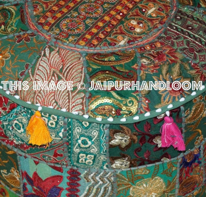 Lincoln Poufs - 22X12 inches-Jaipur Handloom