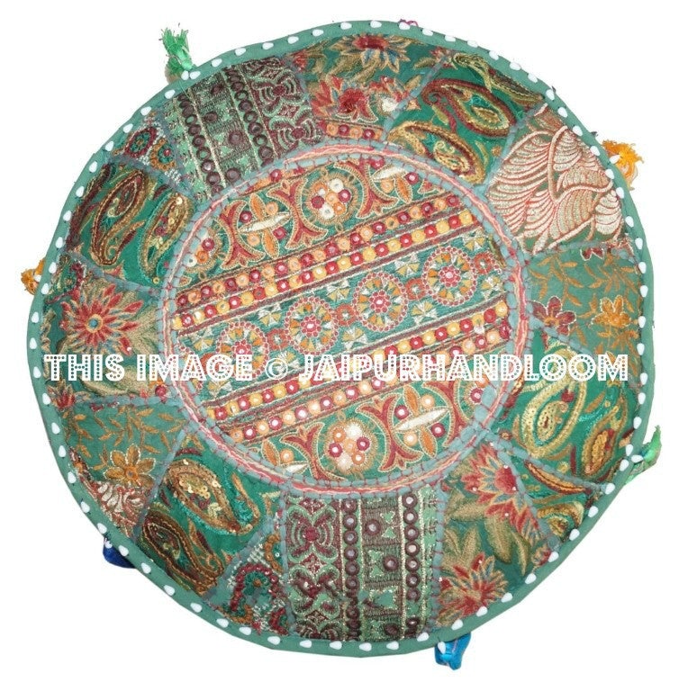 Lincoln Poufs - 22X12 inches-Jaipur Handloom