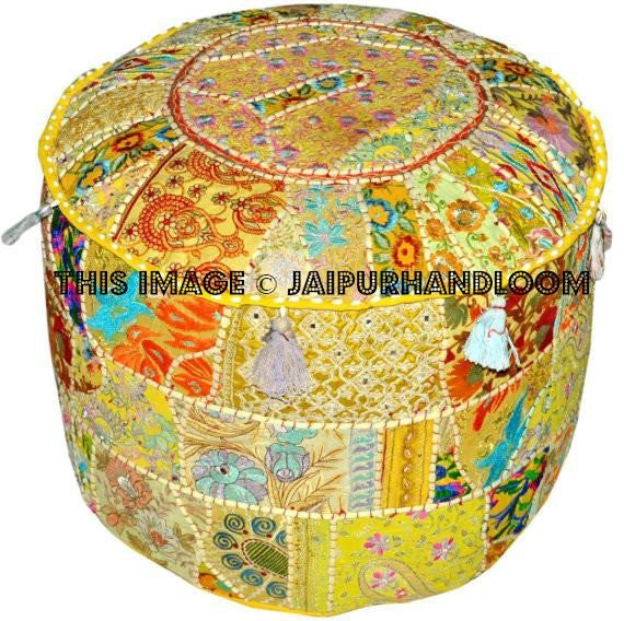 Living Room - Poufs, Stools, Ottomans | JaipurHandloom-Jaipur Handloom