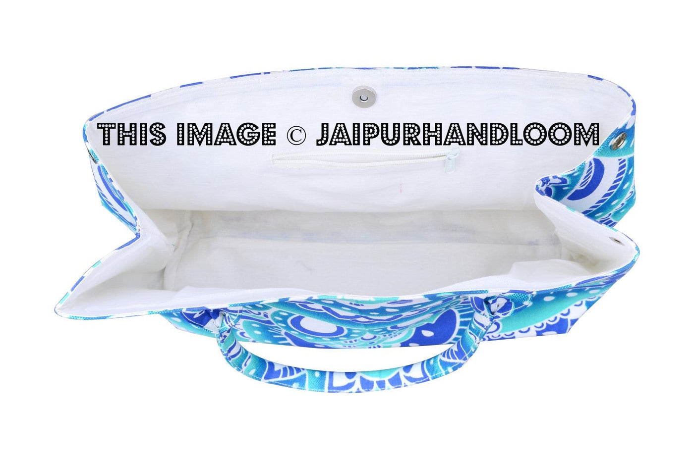 LoMond Mandala Bag Women's Handbag Tote Bag-Jaipur Handloom