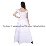 Long maxi dress evening dress women party dress wedding dress long formal gown-Jaipur Handloom