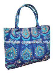 Marsala Mandala Bag Women's Handbag Tote Bag-Jaipur Handloom