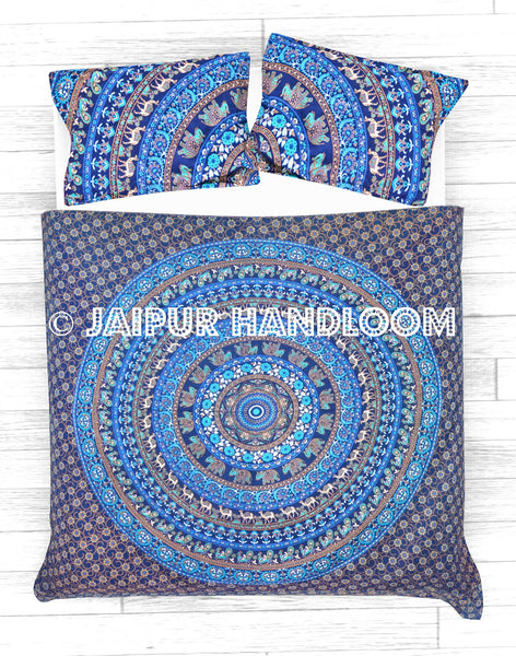 Melete Mandala Duvet Cover-Jaipur Handloom