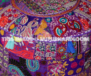 Mildura Poufs - 22X12 inches-Jaipur Handloom