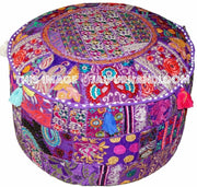 Mildura Poufs - 22X12 inches-Jaipur Handloom