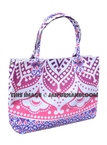 Mirabel Mandala Bag Women's Handbag Tote Bag-Jaipur Handloom