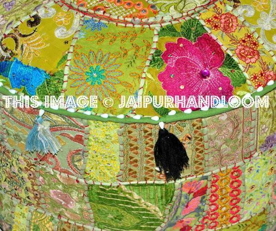 Modern Ottomans and Benches-Jaipur Handloom