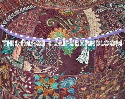 Modern Poufs - Modern Decorative Poufs for Your Home-Jaipur Handloom