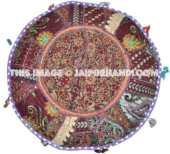 Modern Poufs - Modern Decorative Poufs for Your Home-Jaipur Handloom