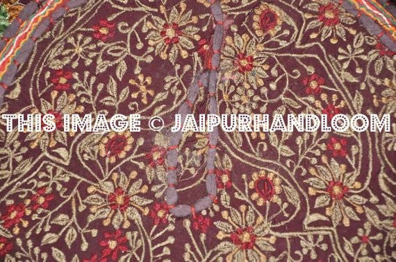 Modern Poufs - Modern Decorative Poufs for Your Home-Jaipur Handloom