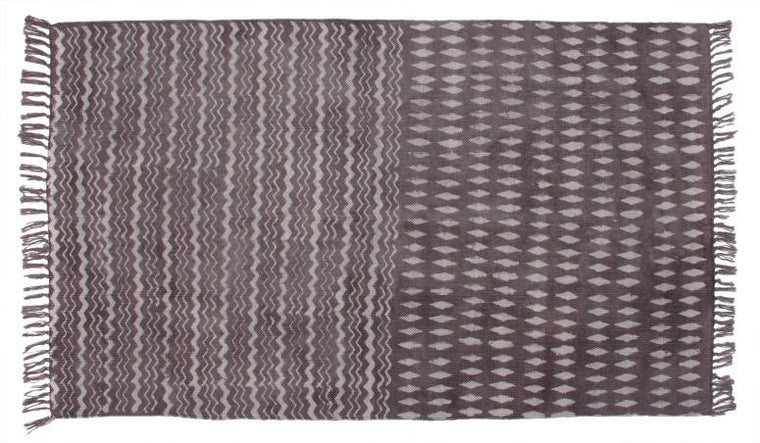 Multicolored Antique Rugs Carpet Indian Handmade Floor Mat Boho Yoga Mat-Jaipur Handloom