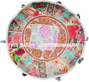 Murray Pouffe - 22X12 inches-Jaipur Handloom