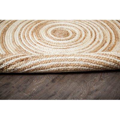 Antique 4 X 4 feet Round Rugs for Living Room | Jaipur Handloom