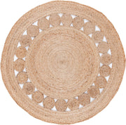 Natural Jute Braided Jute Round Rug Exporter from Jaipur | Jaipur Handloom