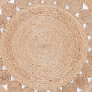 Natural Jute Braided Jute Round Rug Exporter from Jaipur | Jaipur Handloom