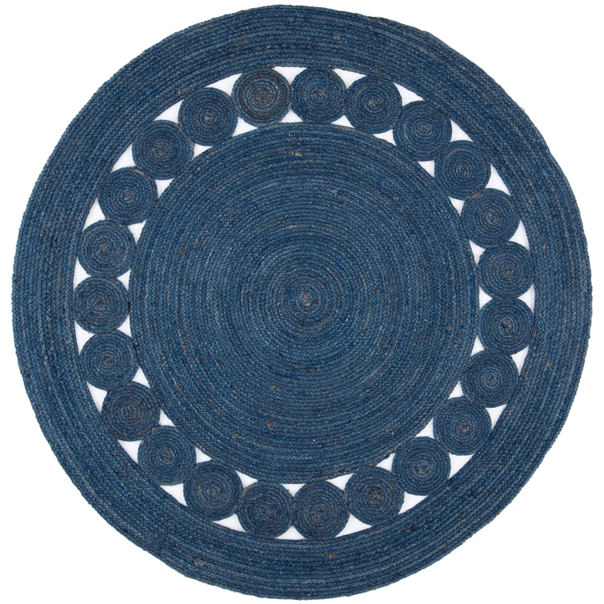 Braided jute kitchen area rug carpet