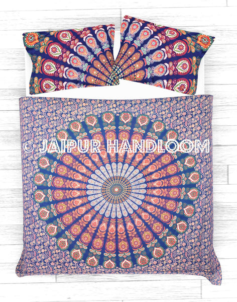 Niobe Mandala Duvet Cover-Jaipur Handloom