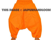 Orange harem pants for sale-Jaipur Handloom