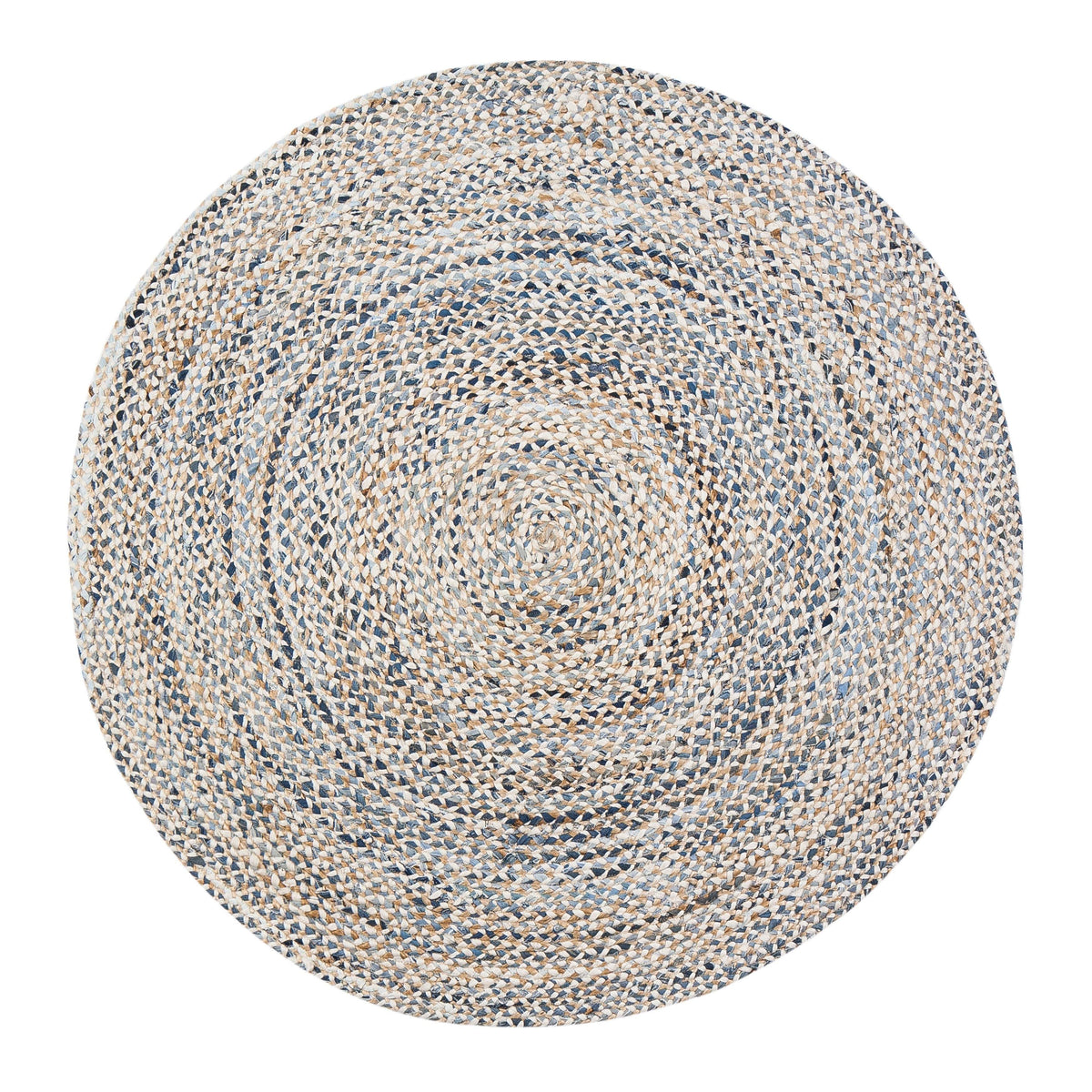 living room round rug