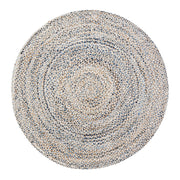 living room round rug