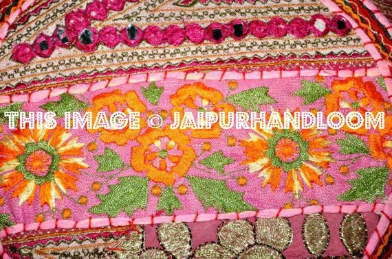 Ottoman Pouf-Jaipur Handloom