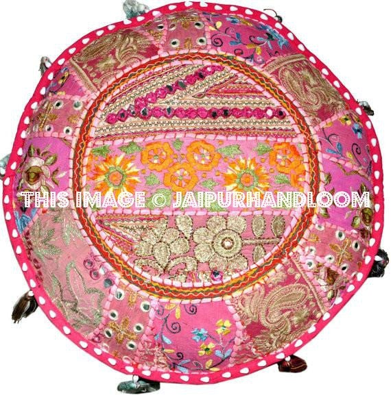Ottoman Pouf-Jaipur Handloom